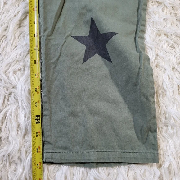 Pistola Tammy Star Print High Rise Trousers Size 29 - Picture 11 of 15